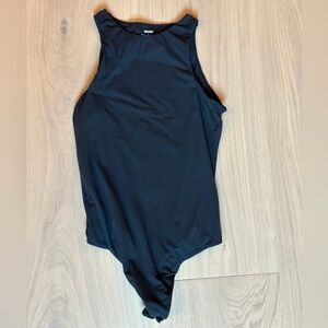NWOT SKIMS fits everybody black high neck, bodysuit medium